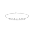 9K White Gold Lab Grown Diamond BRACELET 1.01 ctw SJBR20352-1.00CT