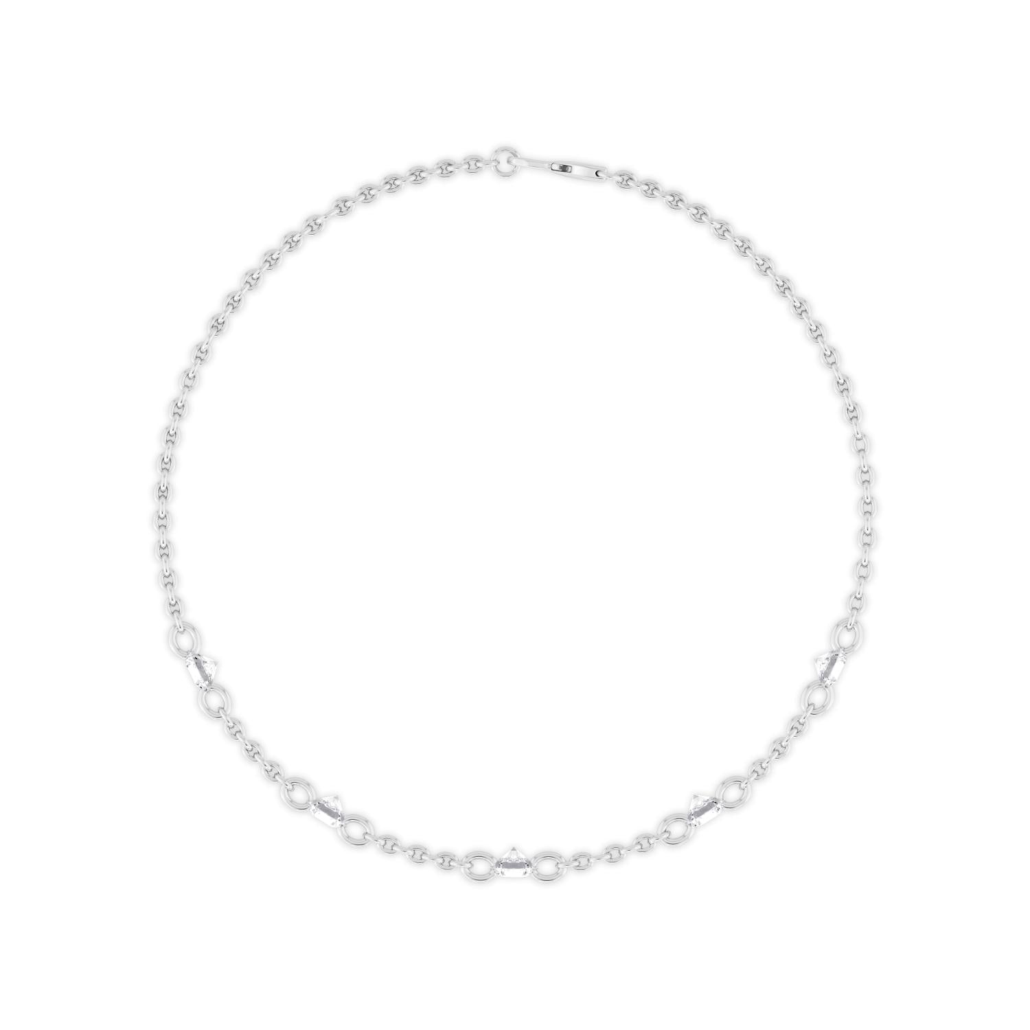 9K White Gold Lab Grown Diamond BRACELET 1.12 ctw SJBR20357-1.00CT