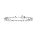 14K White Gold Lab Grown Diamond BRACELET 6.32 ctw SJBR20547MS-6.20CT-7IN