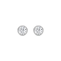 9K White Gold Lab Grown Diamond EARRINGS 3.00 ctw SJE33766-3.00CT
