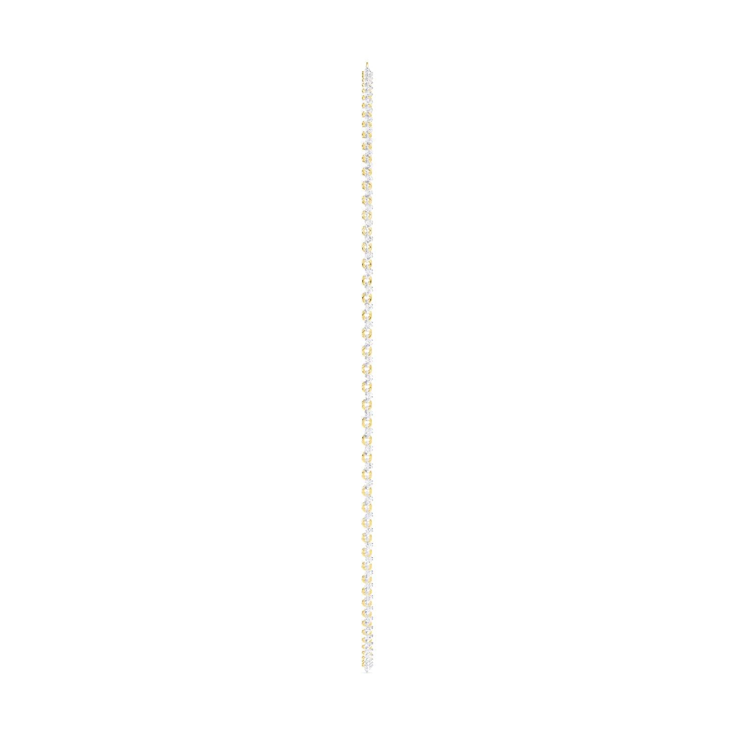 9K Yellow Gold Lab Grown Diamond NECKLACE 17.87 ctw SJN08300-15.00CT-18IN