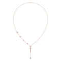 18K Rose Gold Lab Grown Diamond NECKLACE 3.21 ctw SJN08551HT-3.25CT-16IN