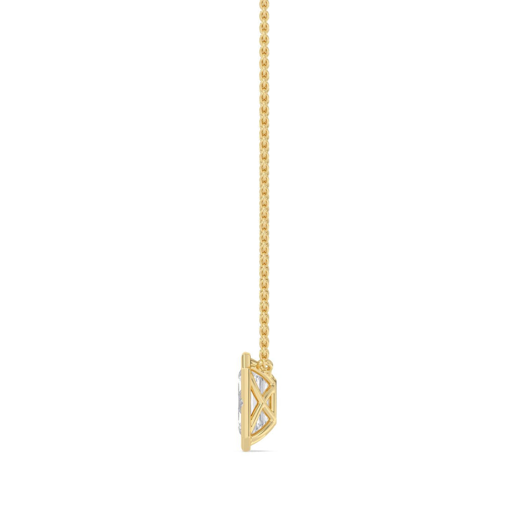 9K Yellow Gold Lab Grown Diamond PENDANT 1.52 ctw SJPSP210195EM-1.50CT