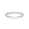18K White Gold 0.36 ct. tw. Lab Grown Diamond Stackable Ring SJR56089-0.33CT