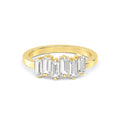 10K Yellow Gold Lab Grown Diamond Bands SJR60514-0.88CT