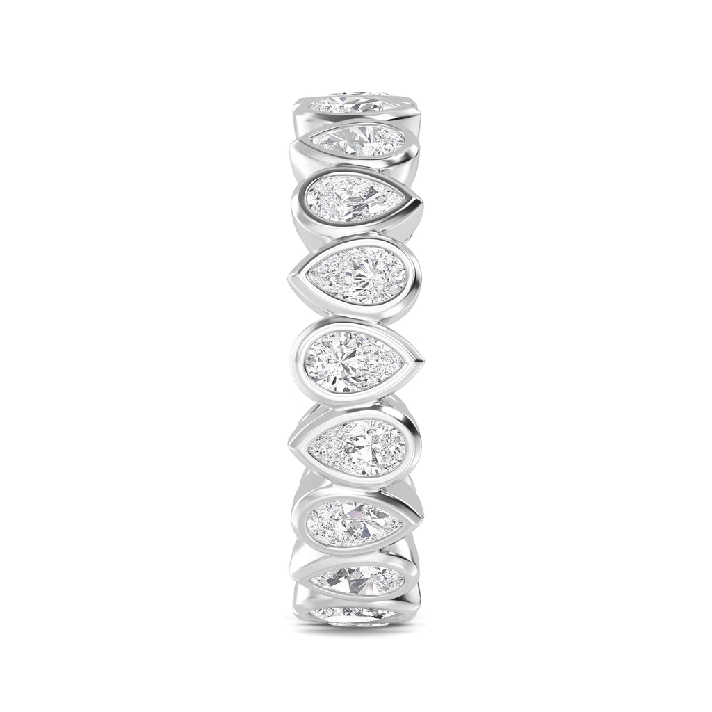 10K White Gold Lab Grown Diamond Ring2.00 ctw SJR60537PE-2.00CT