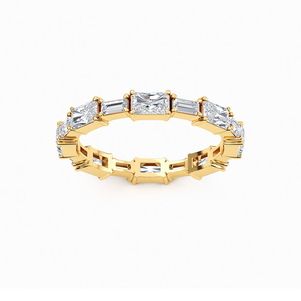 14K Yellow Gold Lab Grown Diamond Wedding Bands 1.51 ctw SJR61236-1.63CT