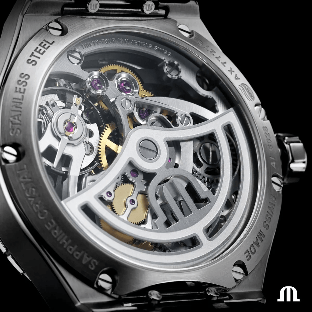 AIKON Automatic Skeleton caseback — ML234 calibre