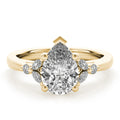 Blair Pear Shaped Diamond Engagement Ring Setting