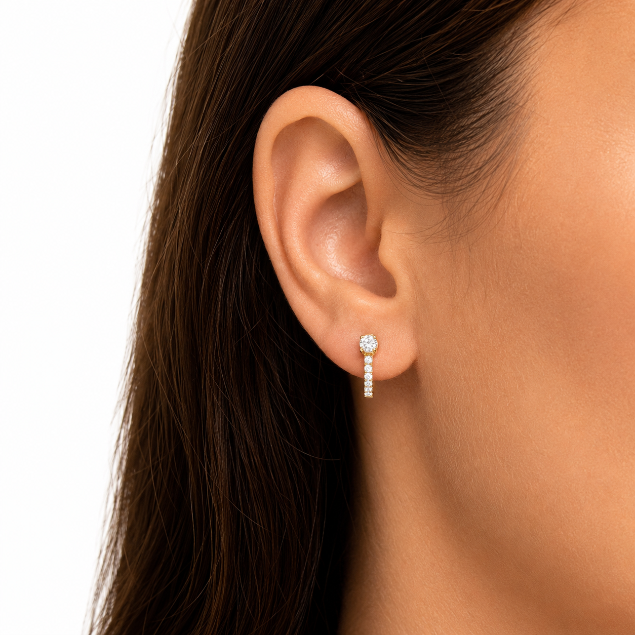 On ear