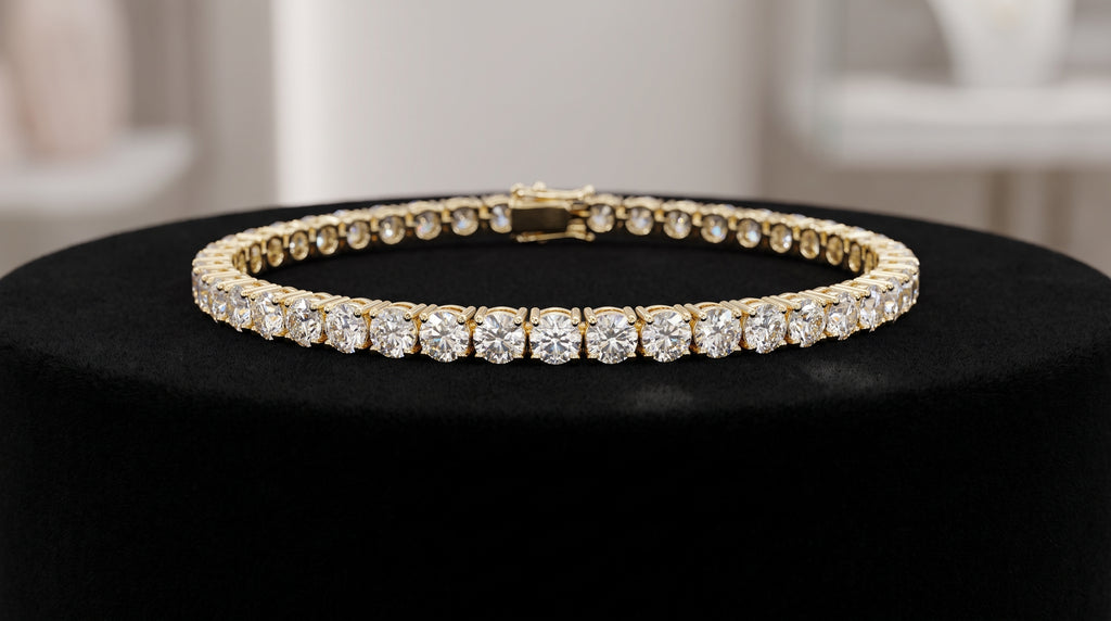 MARA 4.06 CT Lab-Grown Diamond Tennis Bracelet