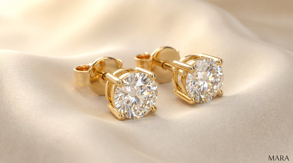 MARA 2.04 CT Lab-Grown Diamond Stud Earrings