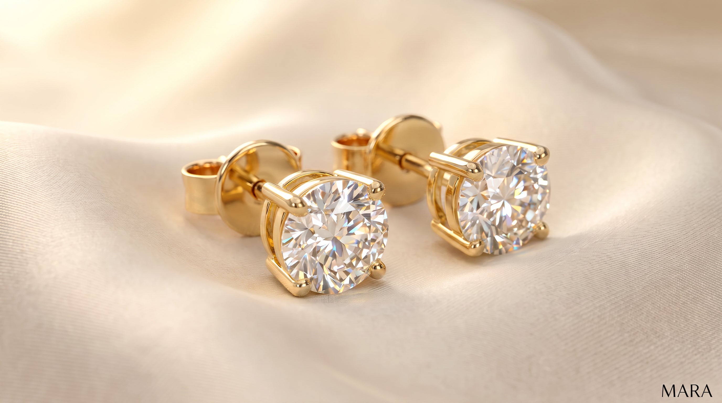 MARA 2.04 CT Lab-Grown Diamond Stud Earrings