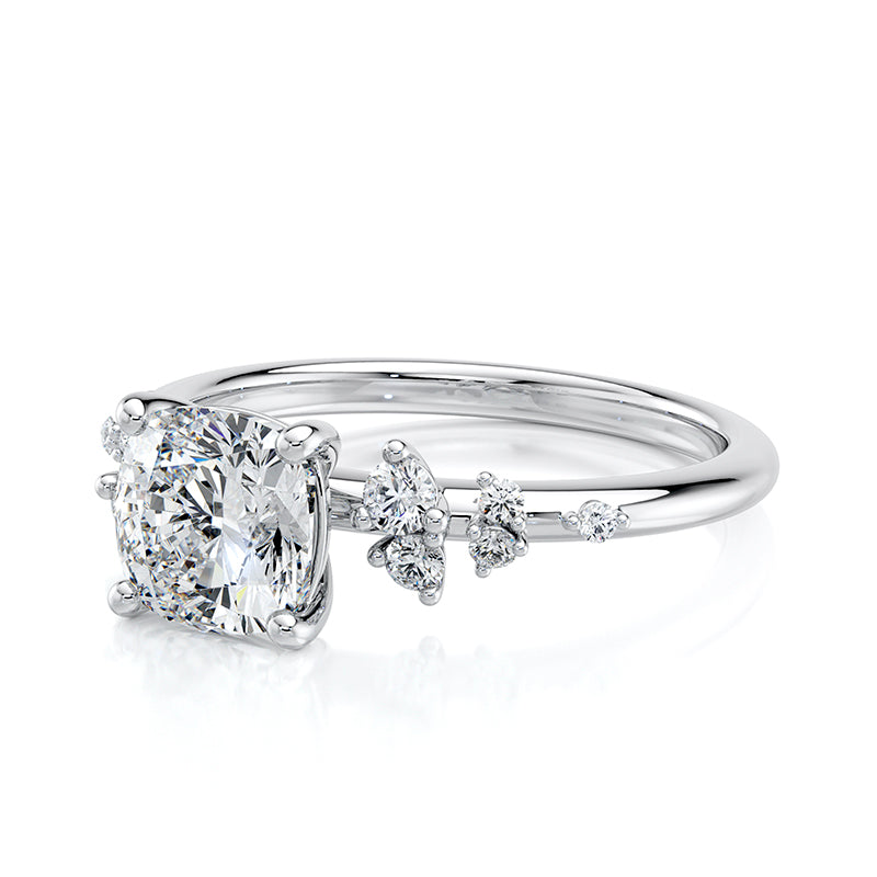 Stargaze — 1.50ct Cushion Cut in 18ct White Gold