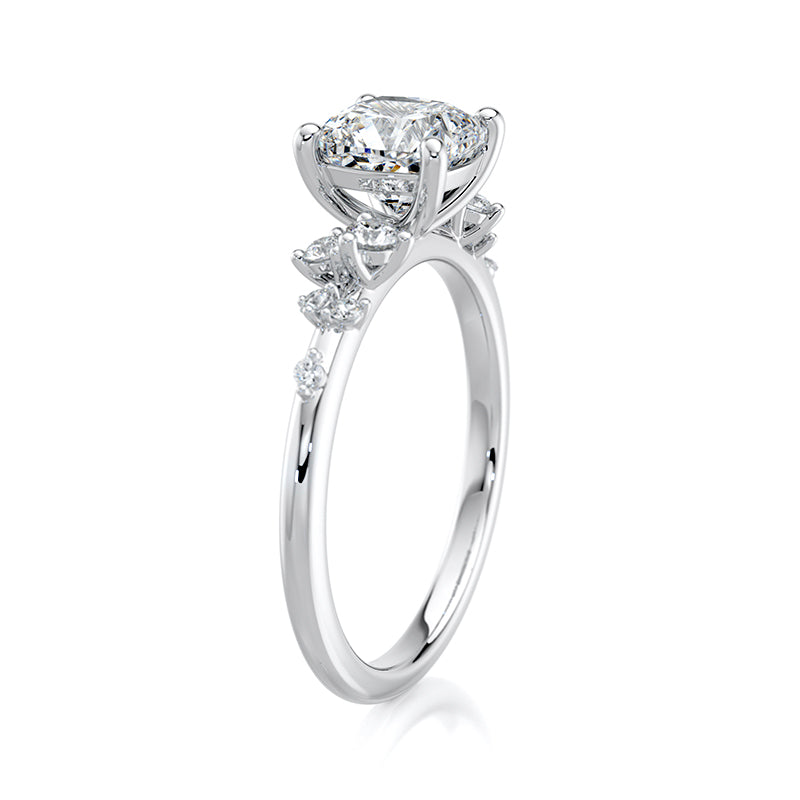 Stargaze — 1.50ct Cushion Cut in 18ct White Gold