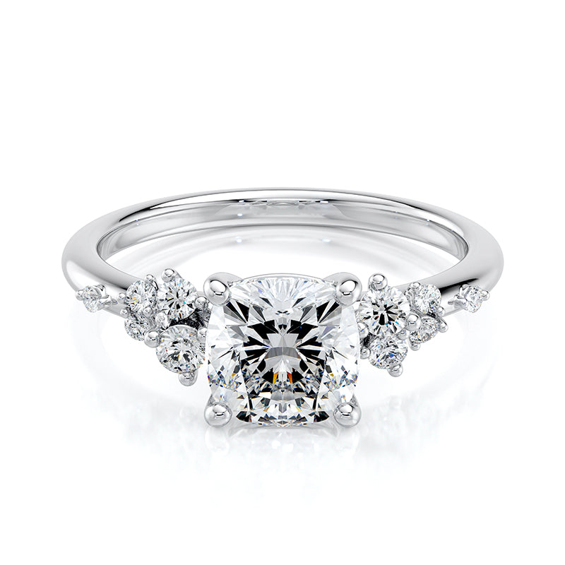 Stargaze — 1.50ct Cushion Cut in 18ct White Gold