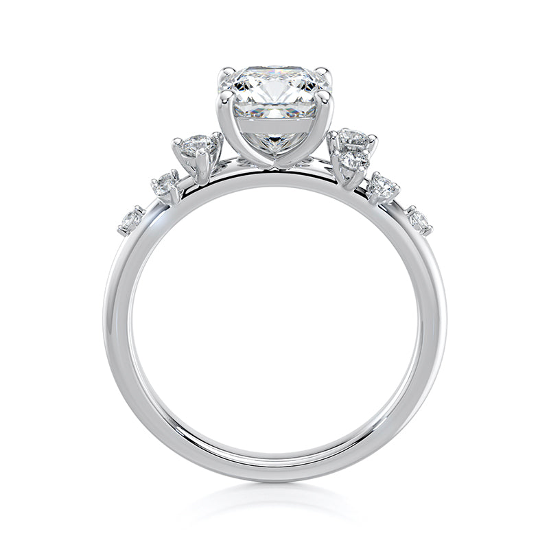 Stargaze — 1.50ct Cushion Cut in 18ct White Gold