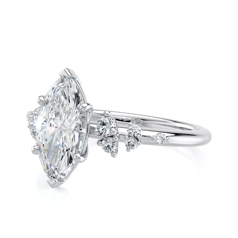 Stargaze — 2.00ct Marquise Cut in 18ct White Gold