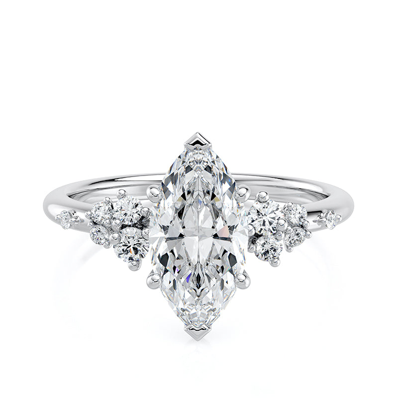 Stargaze — 2.00ct Marquise Cut in 18ct White Gold