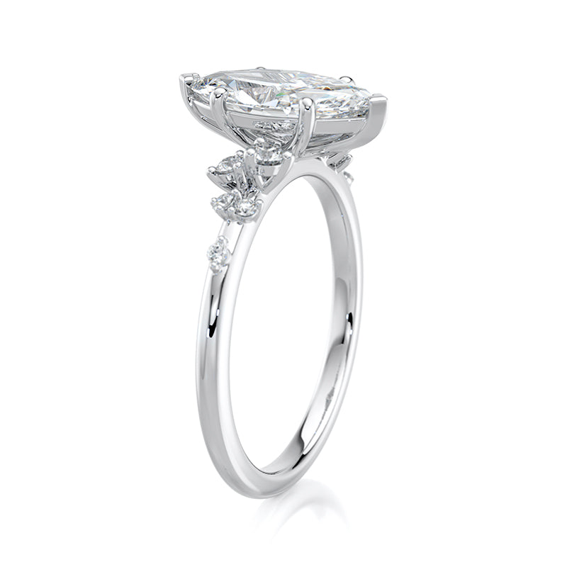 Stargaze — 2.00ct Marquise Cut in 18ct White Gold