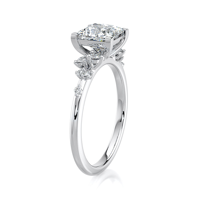Stargaze — 1.50ct Princess Cut in 18ct White Gold