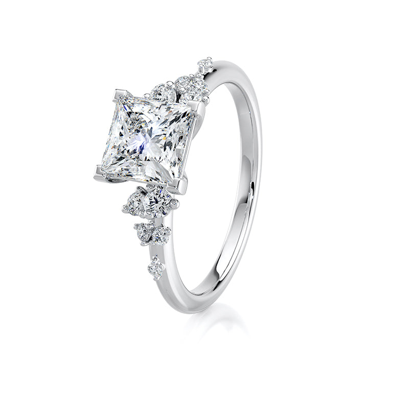 Stargaze — 1.50ct Princess Cut in 18ct White Gold