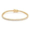 3.3ct Tennis Bracelet 9ct Yellow