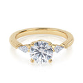 4P Trilogy Kites — 1.53ct Round Brilliant in 18ct Yellow Gold